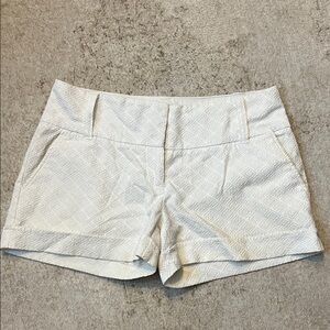 Maurices Textured Off-white Women's Shorts